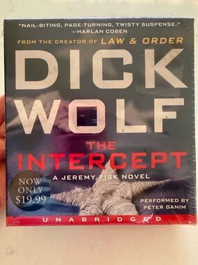 Dick Wolf "The Intercept" Audiobook CD Box Set Brand New Sealed